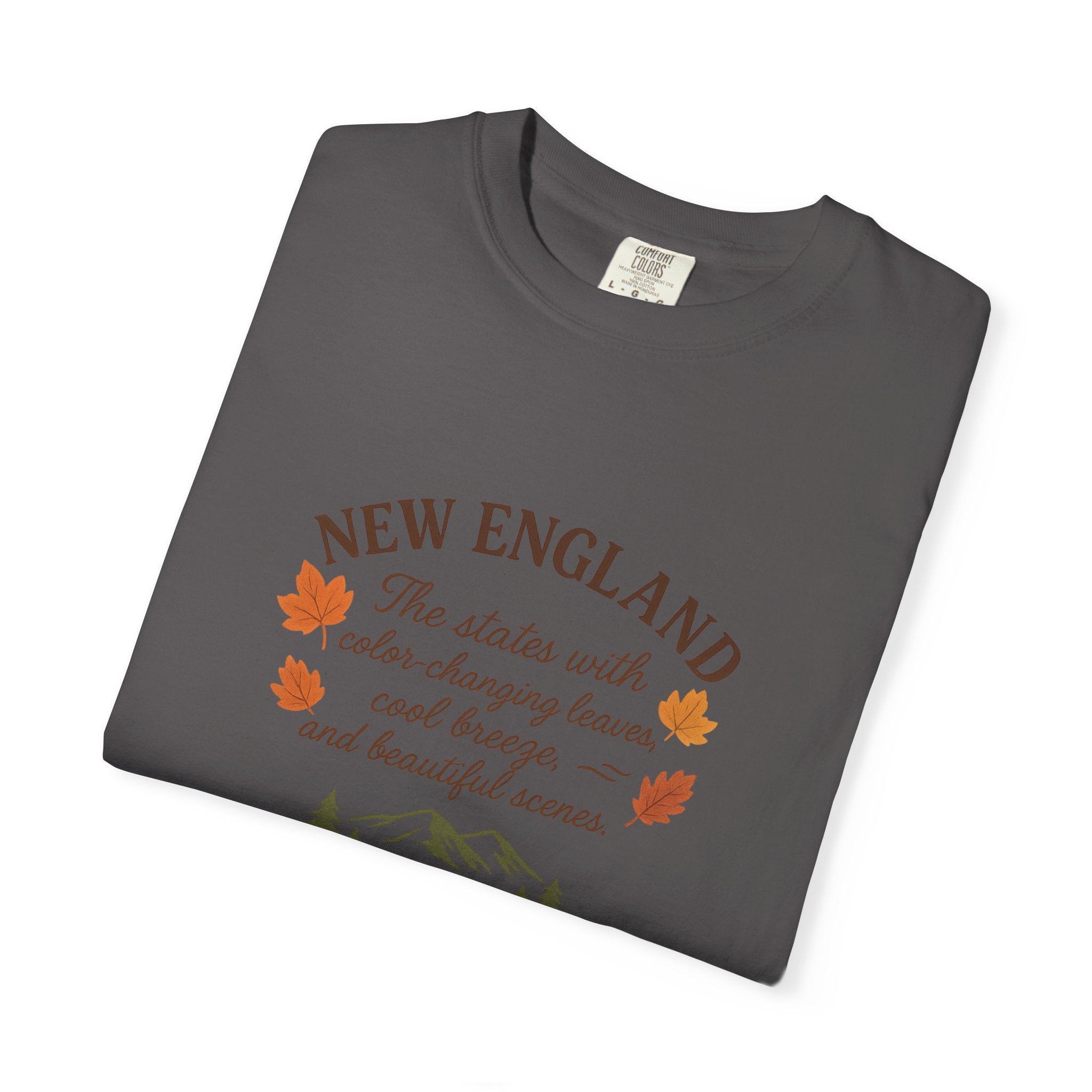 New England Nature Tee, Fall Vibes Shirt, Unisex T-Shirt, Outdoor Adventure Apparel, Gift for Nature Lovers, Autumn Fashion