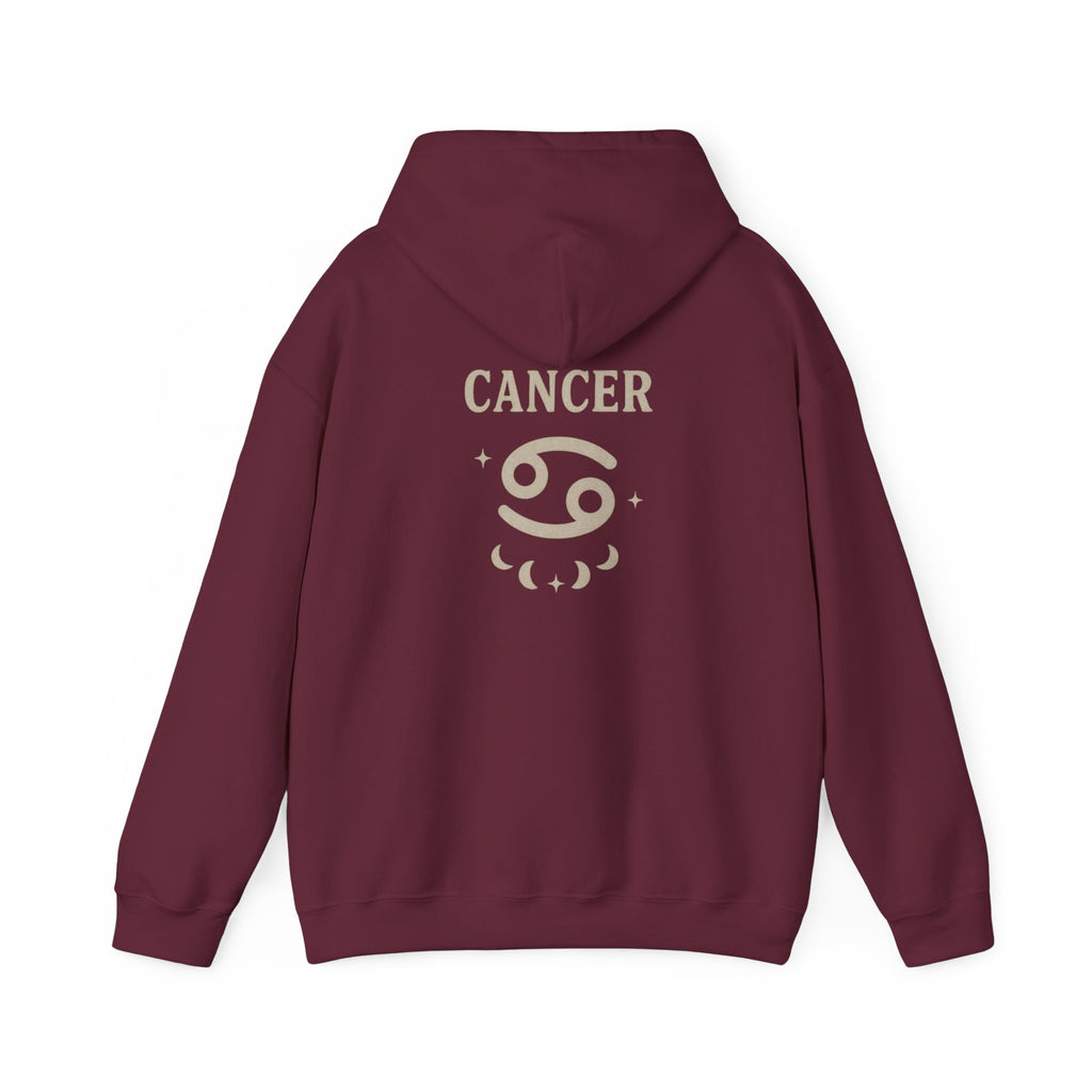 Cancer Zodiac Hoodie, Unisex Astrology Sweatshirt, Horoscope Gift, Personalized Star Sign Apparel, Cozy Year-Round Fashion