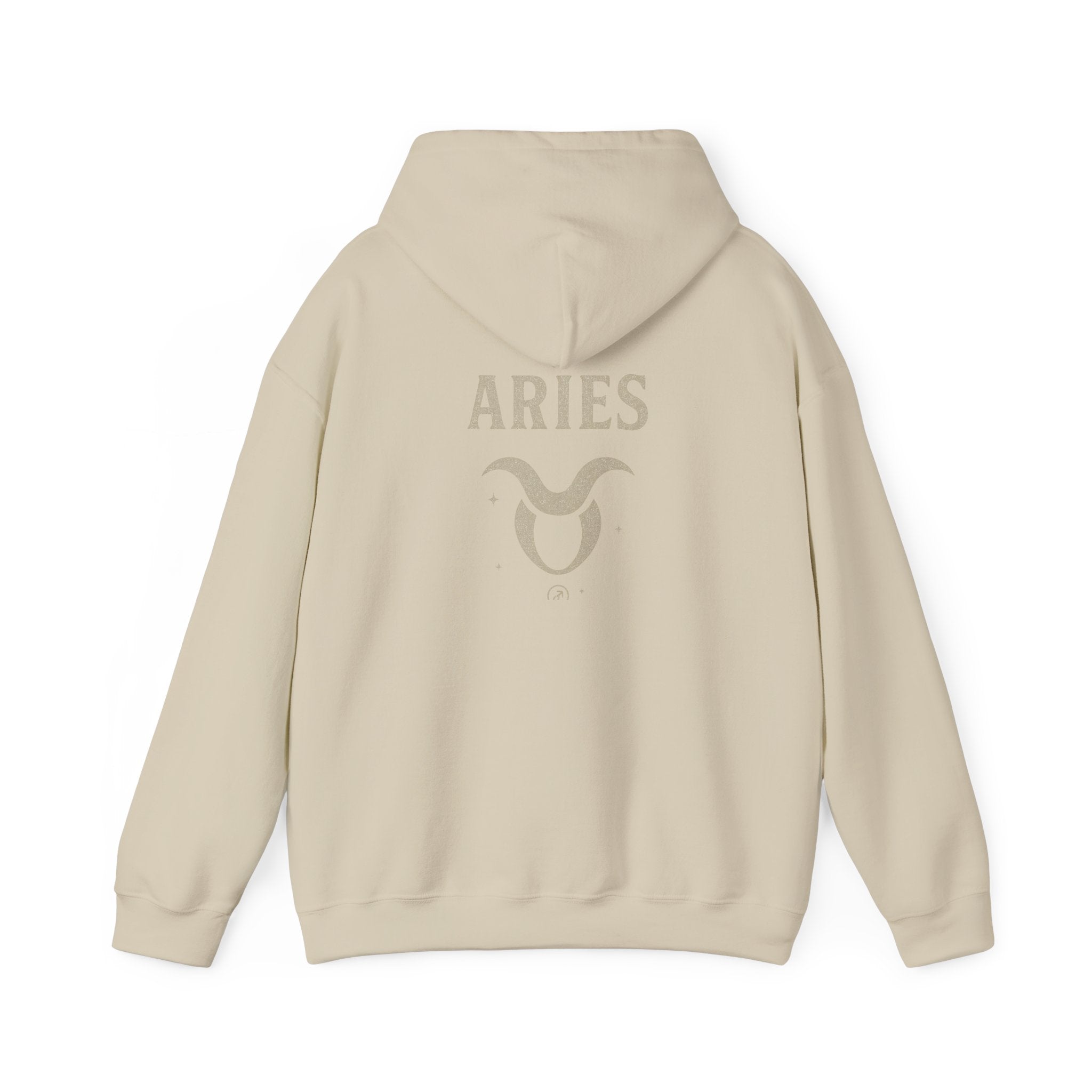 Aries Zodiac Hoodie - Unisex Heavy Blend Sweatshirt, Astrology Gift, Bold Statement Apparel, Cozy Everyday Wear, Perfect for Birthdays
