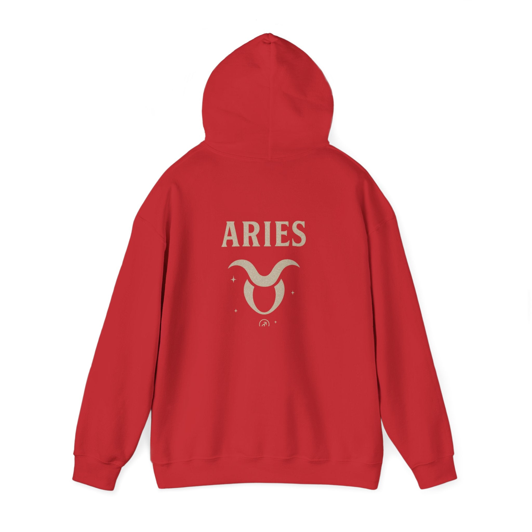 Aries Zodiac Hoodie - Unisex Heavy Blend Sweatshirt, Astrology Gift, Bold Statement Apparel, Cozy Everyday Wear, Perfect for Birthdays