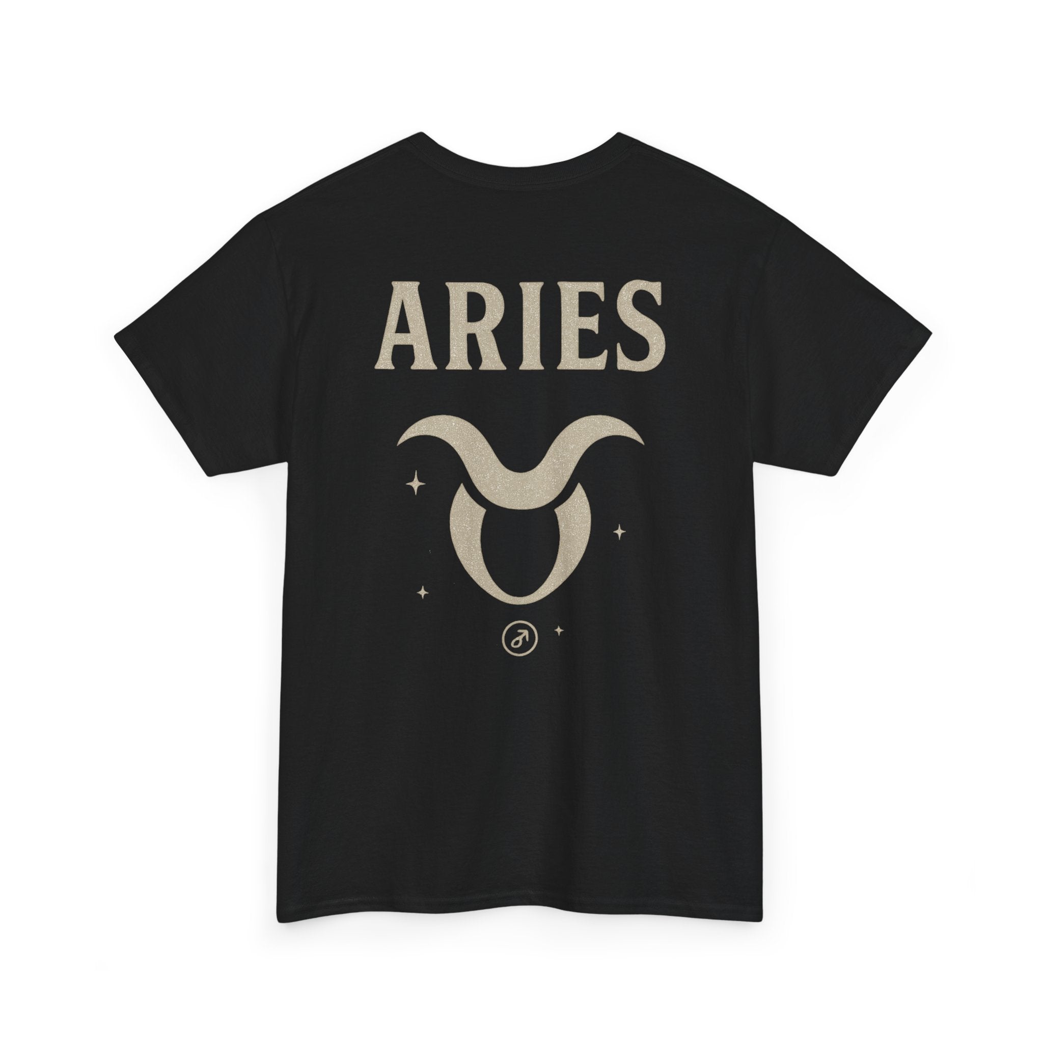 Astrology Aries Unisex Heavy Cotton Tee, Horoscope Shirt, Zodiac Gift, Birthday Apparel, Astrology Lovers Tee
