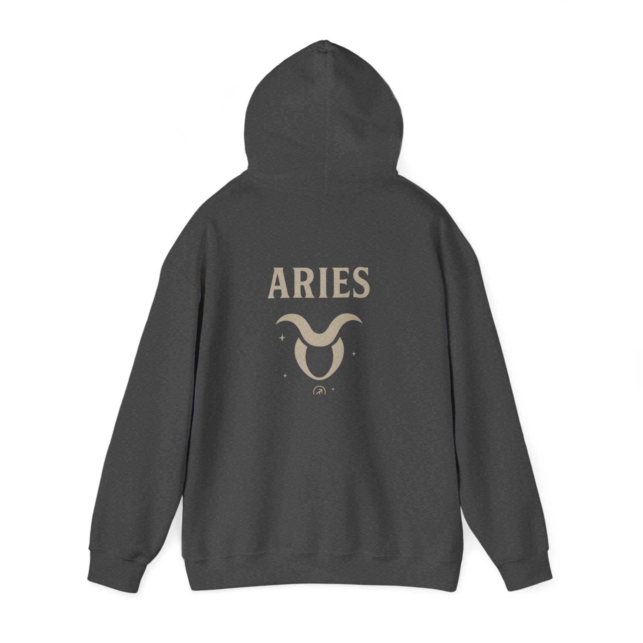 Aries Zodiac Hoodie - Unisex Heavy Blend Sweatshirt, Astrology Gift, Bold Statement Apparel, Cozy Everyday Wear, Perfect for Birthdays