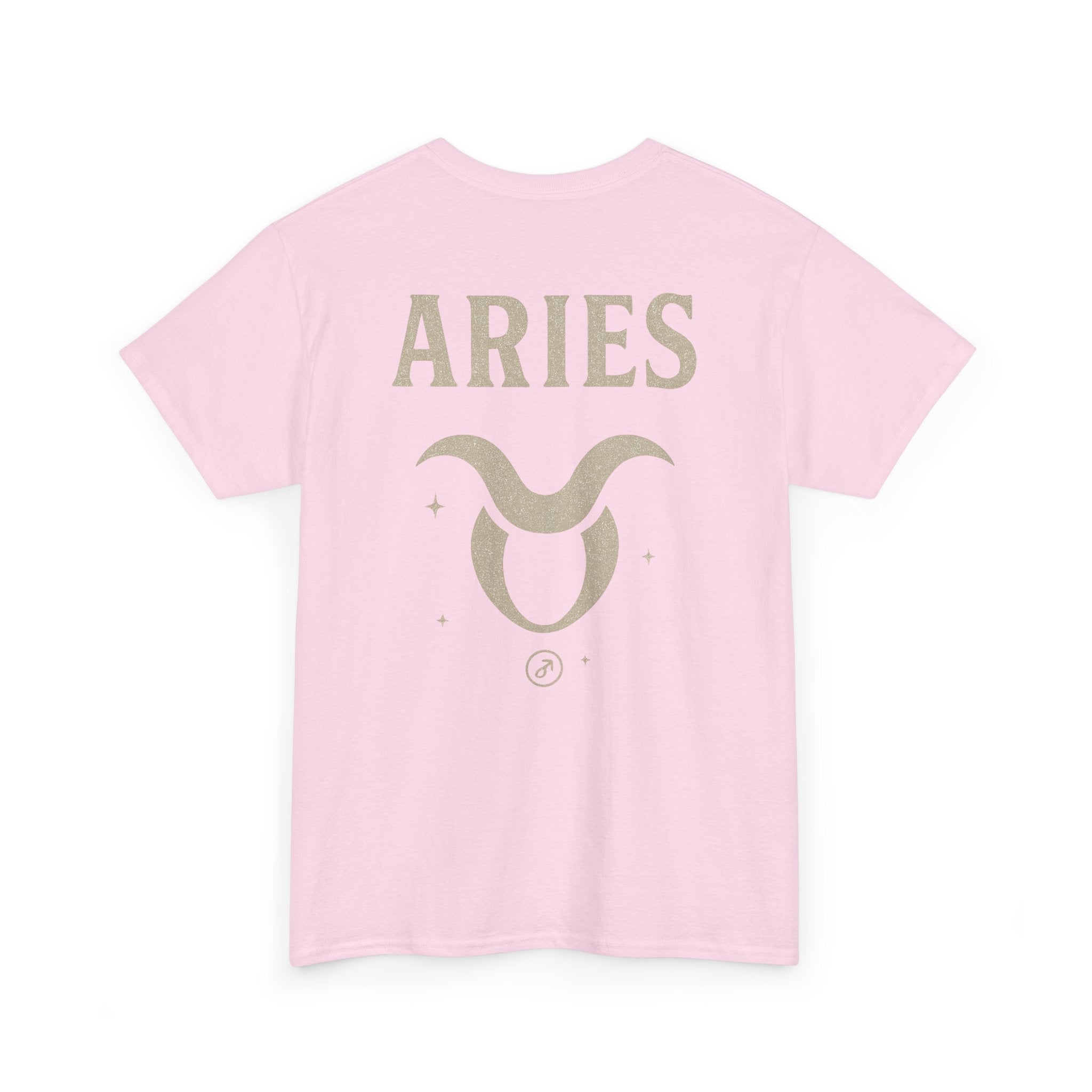 Astrology Aries Unisex Heavy Cotton Tee, Horoscope Shirt, Zodiac Gift, Birthday Apparel, Astrology Lovers Tee