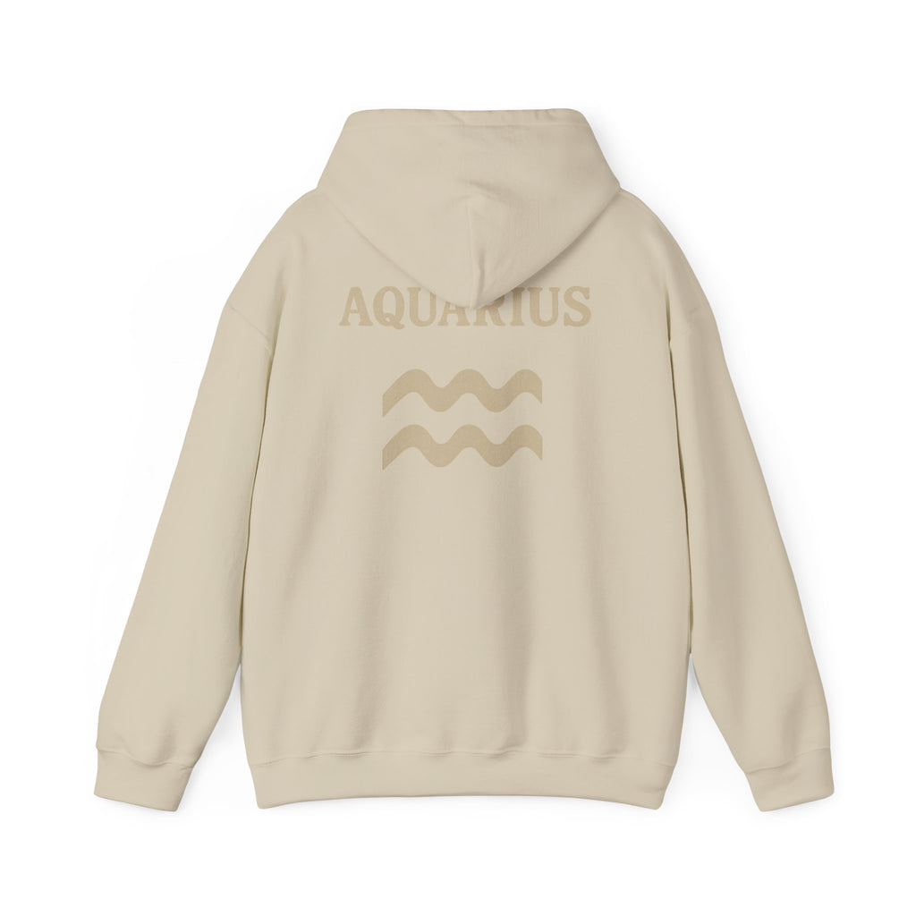 Aquarius Zodiac Hoodie - Cozy Astrology Sweatshirt, Unisex Astrology Gear, Horoscope Gift, Zodiac Apparel, Horoscope Sweatshirt