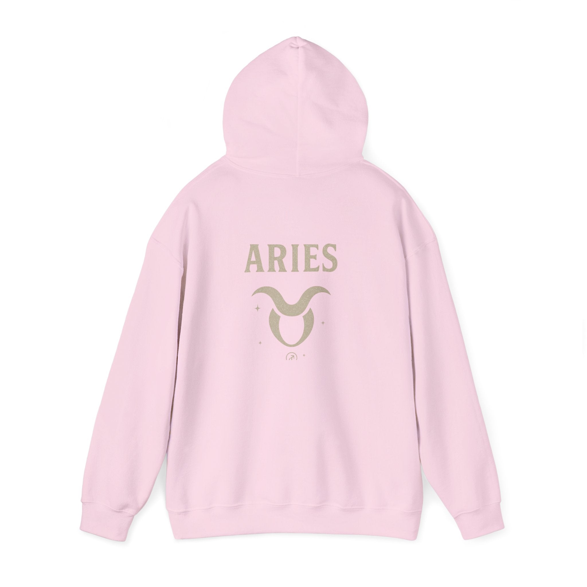 Aries Zodiac Hoodie - Unisex Heavy Blend Sweatshirt, Astrology Gift, Bold Statement Apparel, Cozy Everyday Wear, Perfect for Birthdays