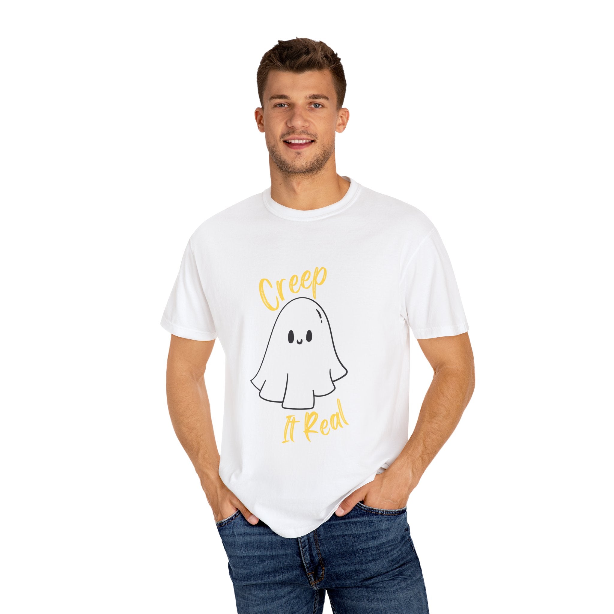 Creepy Cute Unisex T-Shirt | Perfect for Halloween, Casual Wear, Gifts, Ghost Lovers, Funny Tee