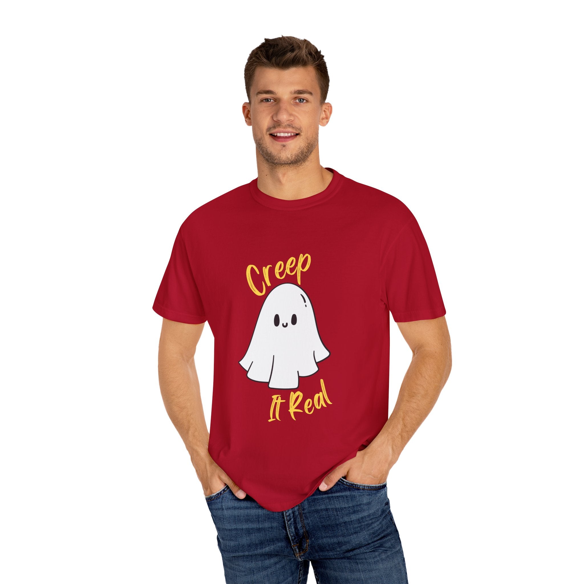Creepy Cute Unisex T-Shirt | Perfect for Halloween, Casual Wear, Gifts, Ghost Lovers, Funny Tee