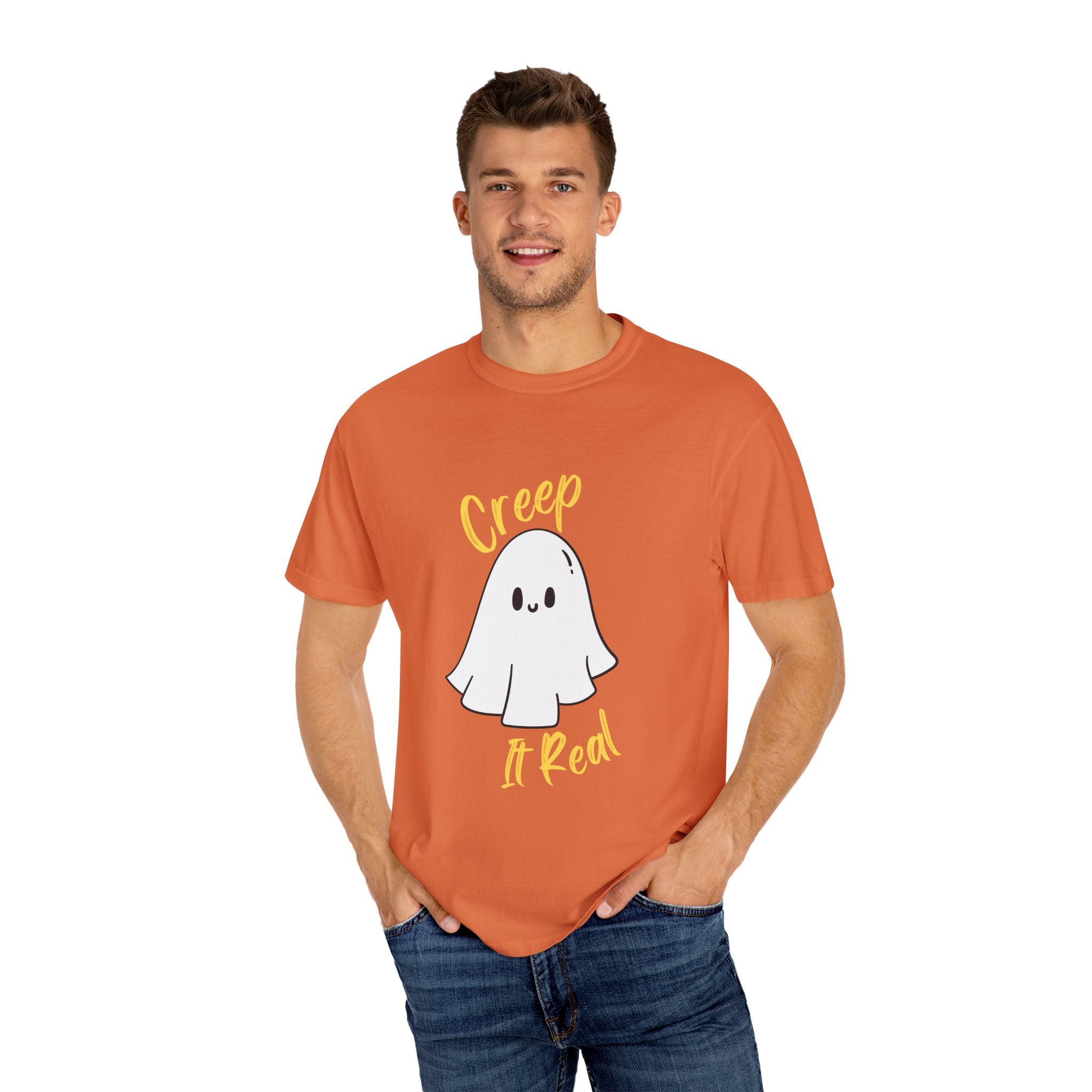 Creepy Cute Unisex T-Shirt | Perfect for Halloween, Casual Wear, Gifts, Ghost Lovers, Funny Tee