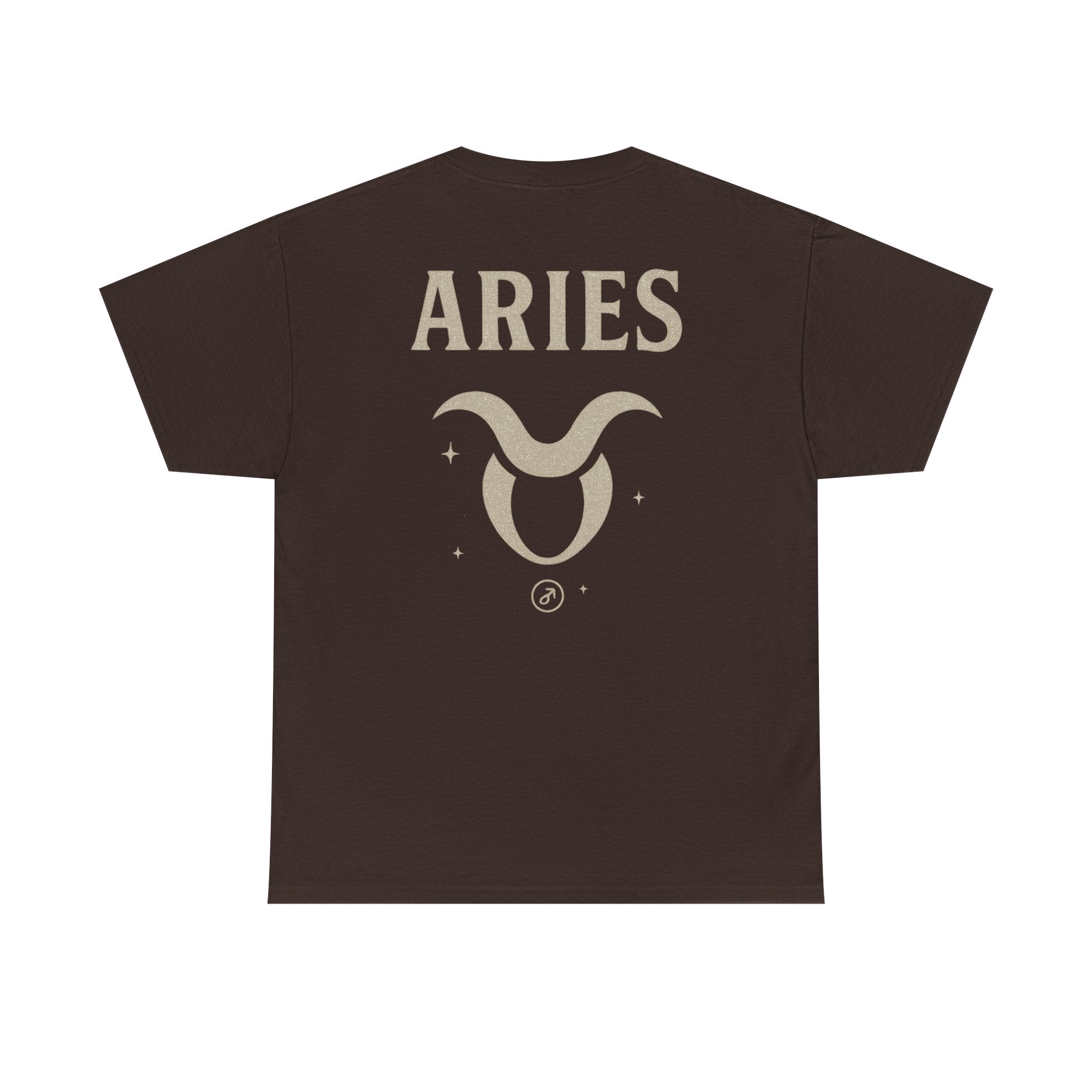 Astrology Aries Unisex Heavy Cotton Tee, Horoscope Shirt, Zodiac Gift, Birthday Apparel, Astrology Lovers Tee