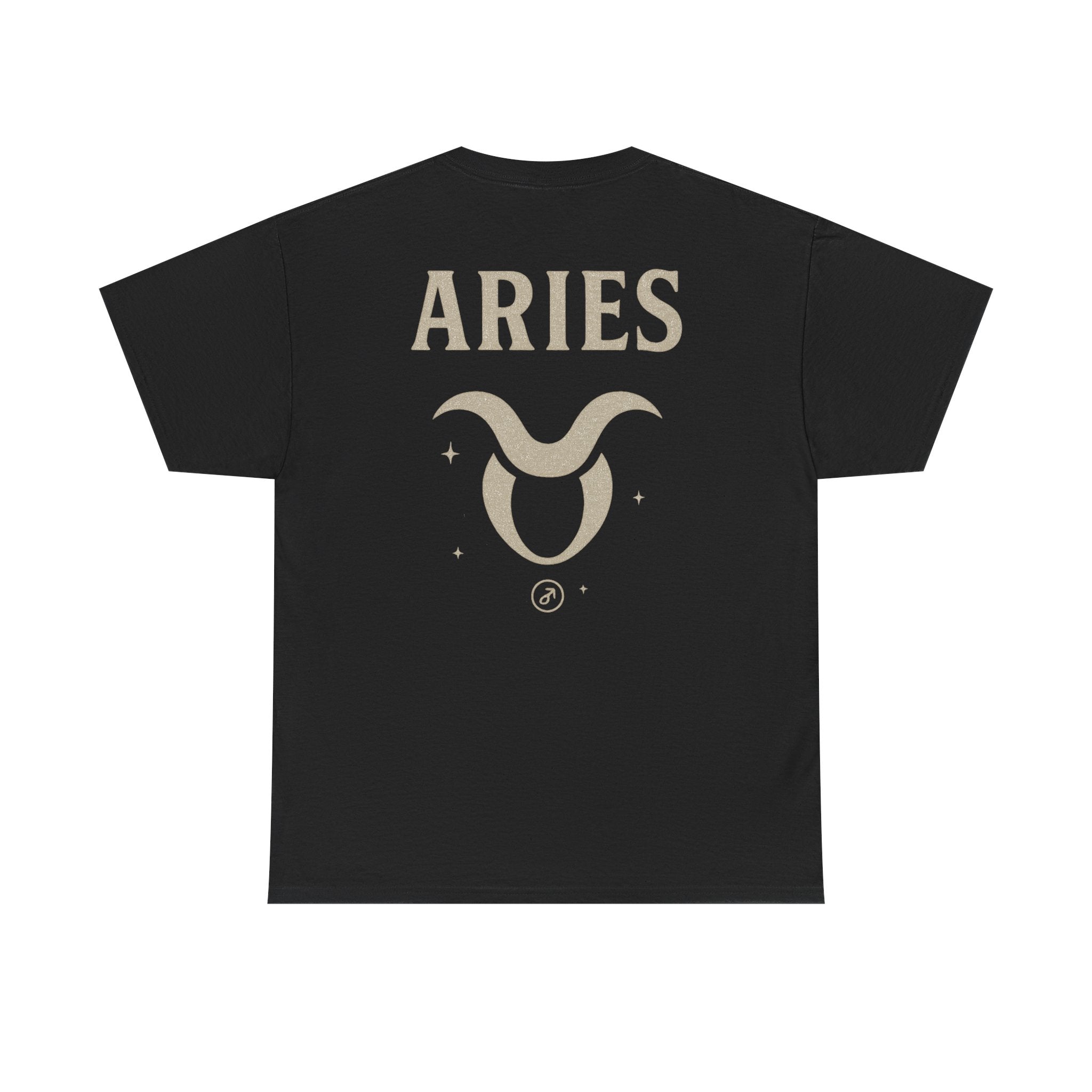 Astrology Aries Unisex Heavy Cotton Tee, Horoscope Shirt, Zodiac Gift, Birthday Apparel, Astrology Lovers Tee