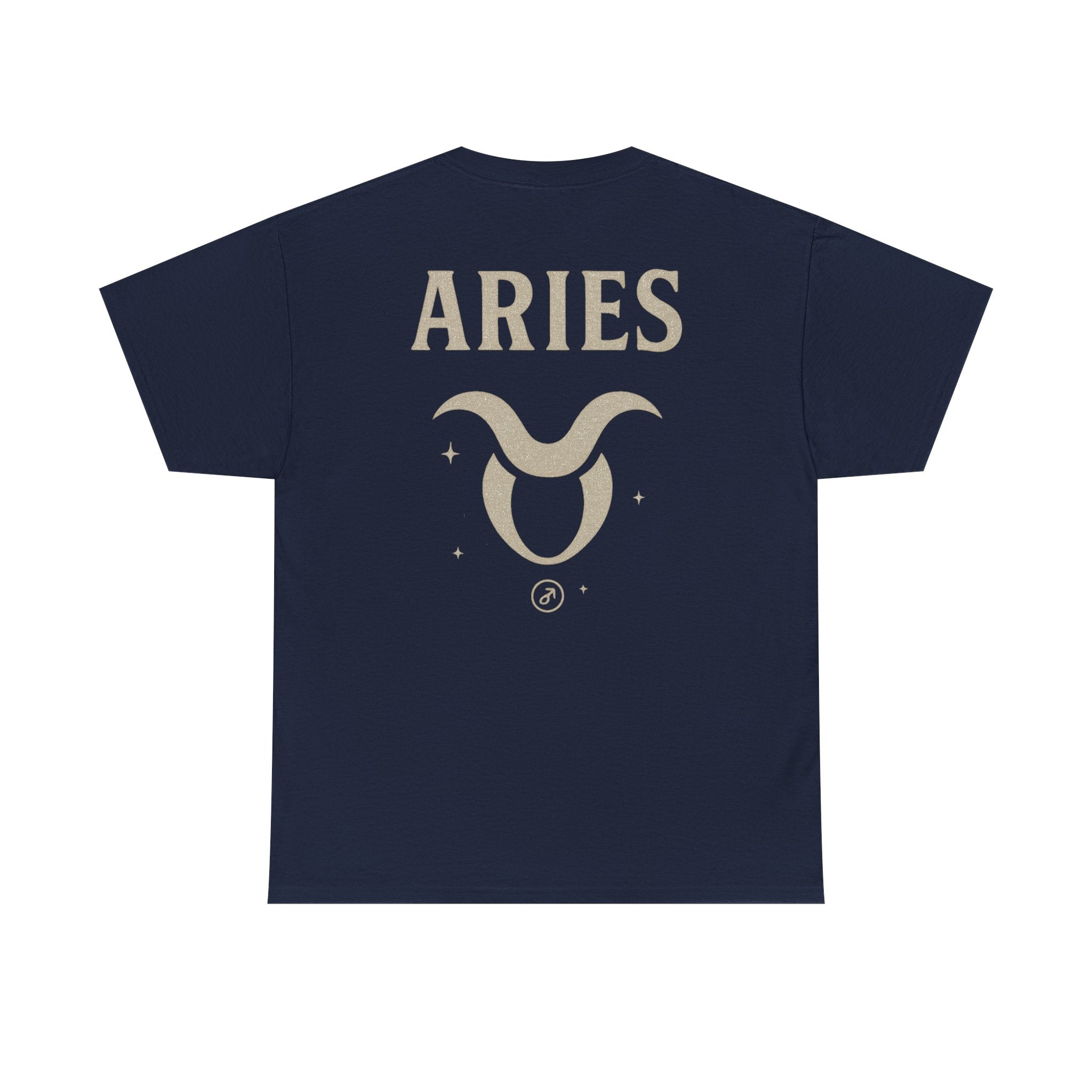 Astrology Aries Unisex Heavy Cotton Tee, Horoscope Shirt, Zodiac Gift, Birthday Apparel, Astrology Lovers Tee