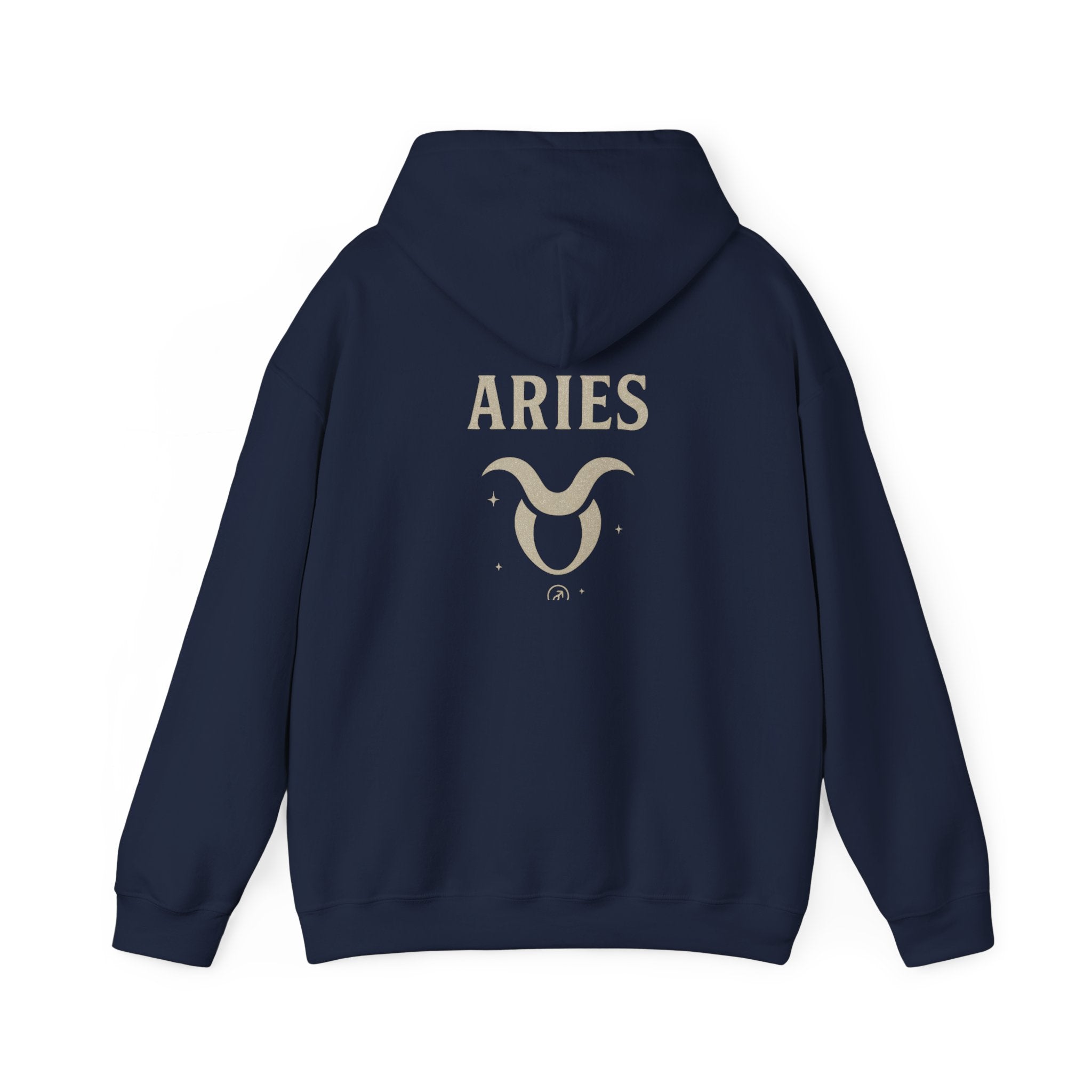 Aries Zodiac Hoodie - Unisex Heavy Blend Sweatshirt, Astrology Gift, Bold Statement Apparel, Cozy Everyday Wear, Perfect for Birthdays