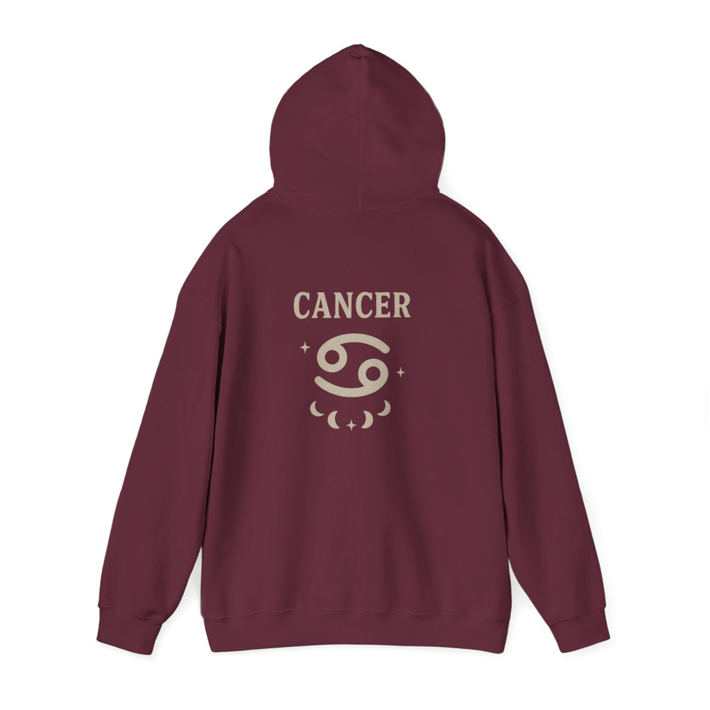 Cancer Zodiac Hoodie, Unisex Astrology Sweatshirt, Horoscope Gift, Personalized Star Sign Apparel, Cozy Year-Round Fashion