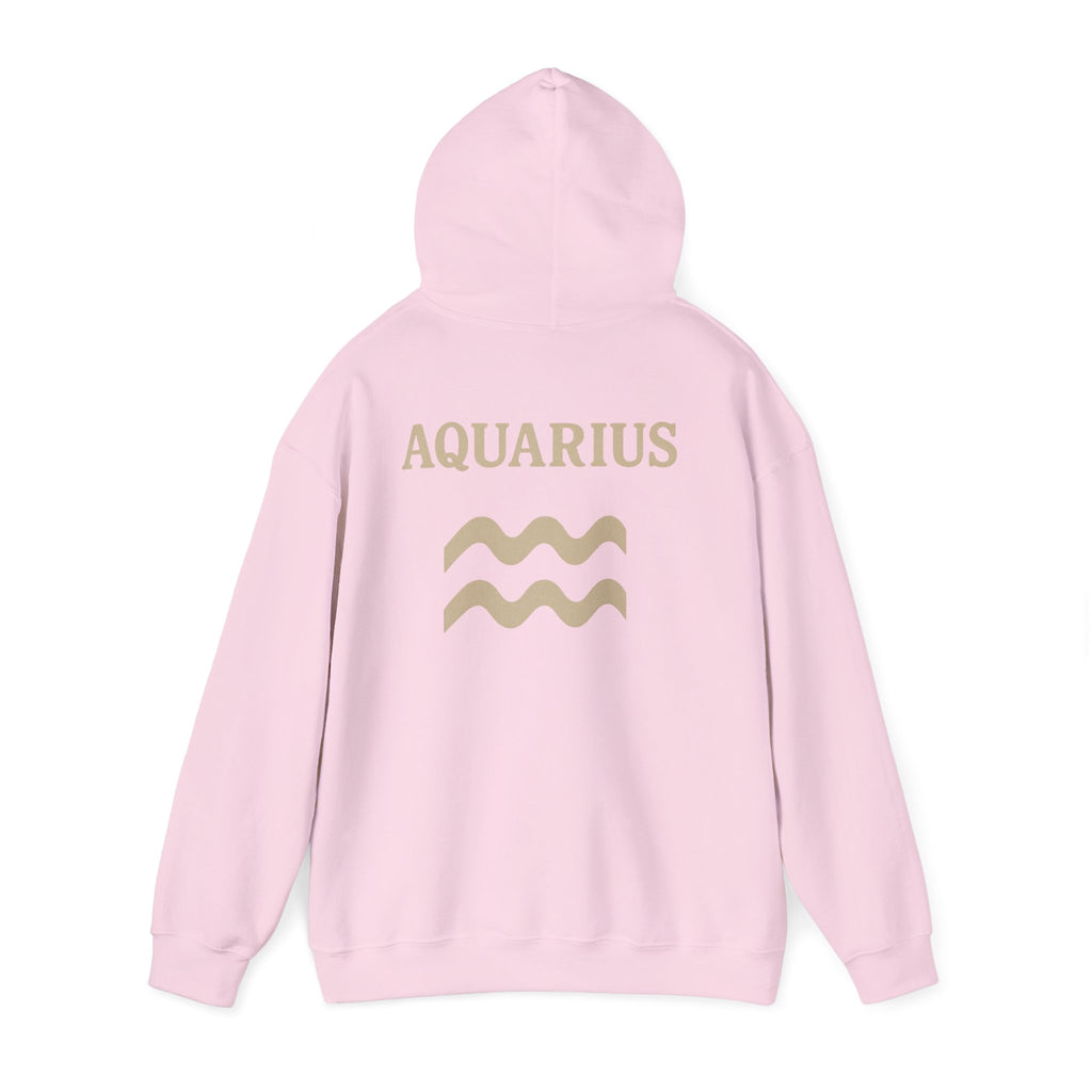 Aquarius Zodiac Hoodie - Cozy Astrology Sweatshirt, Unisex Astrology Gear, Horoscope Gift, Zodiac Apparel, Horoscope Sweatshirt