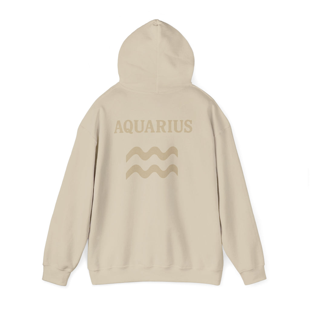 Aquarius Zodiac Hoodie - Cozy Astrology Sweatshirt, Unisex Astrology Gear, Horoscope Gift, Zodiac Apparel, Horoscope Sweatshirt