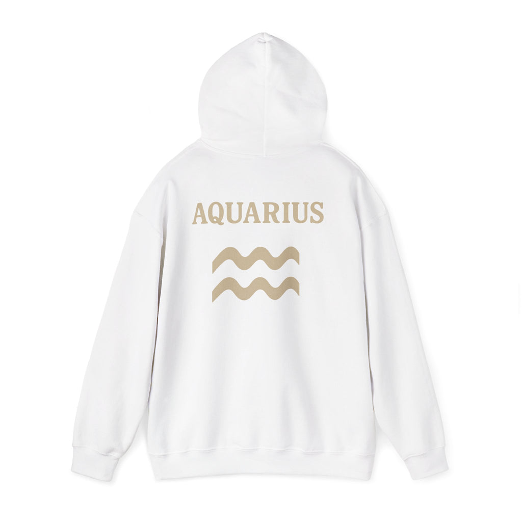 Aquarius Zodiac Hoodie - Cozy Astrology Sweatshirt, Unisex Astrology Gear, Horoscope Gift, Zodiac Apparel, Horoscope Sweatshirt