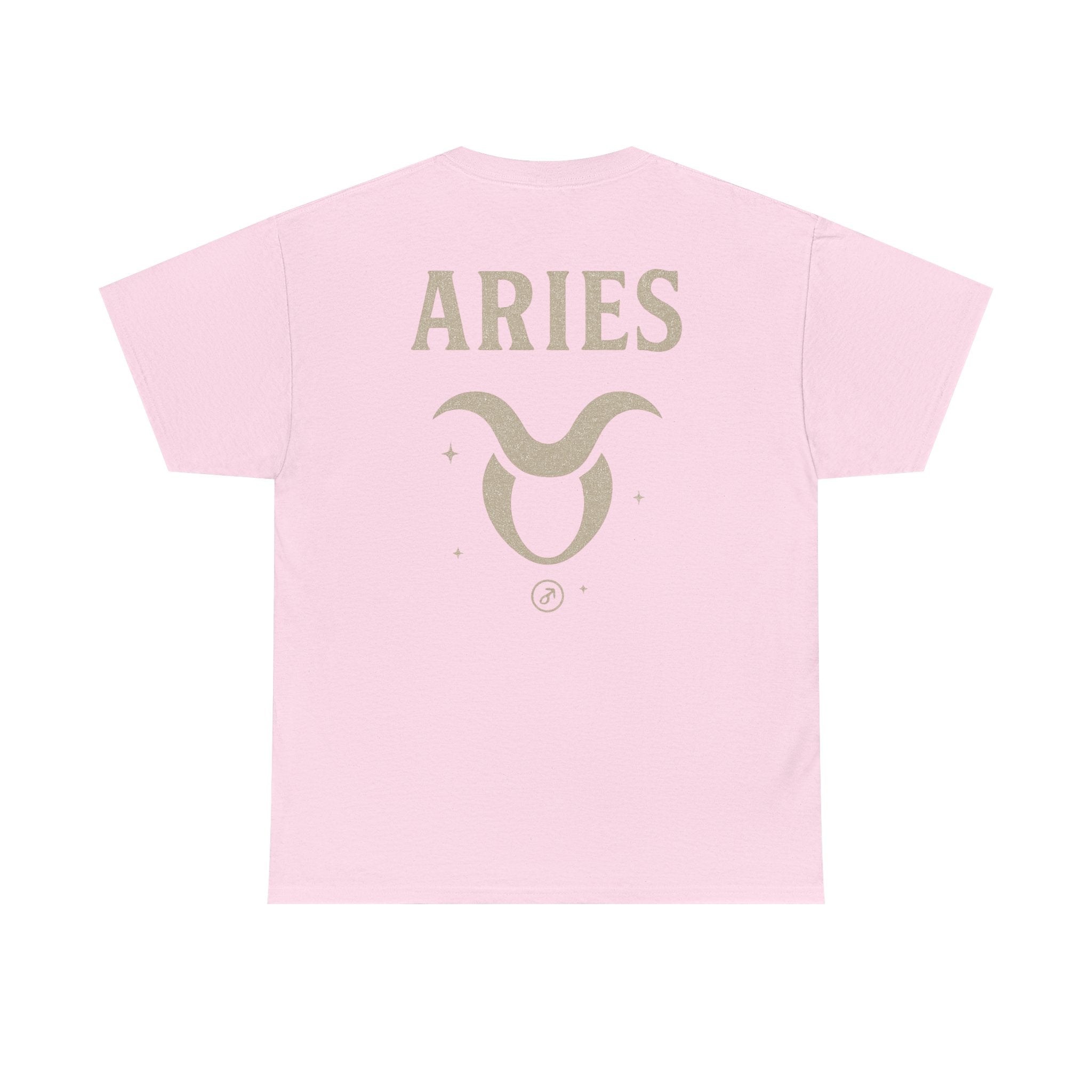 Astrology Aries Unisex Heavy Cotton Tee, Horoscope Shirt, Zodiac Gift, Birthday Apparel, Astrology Lovers Tee