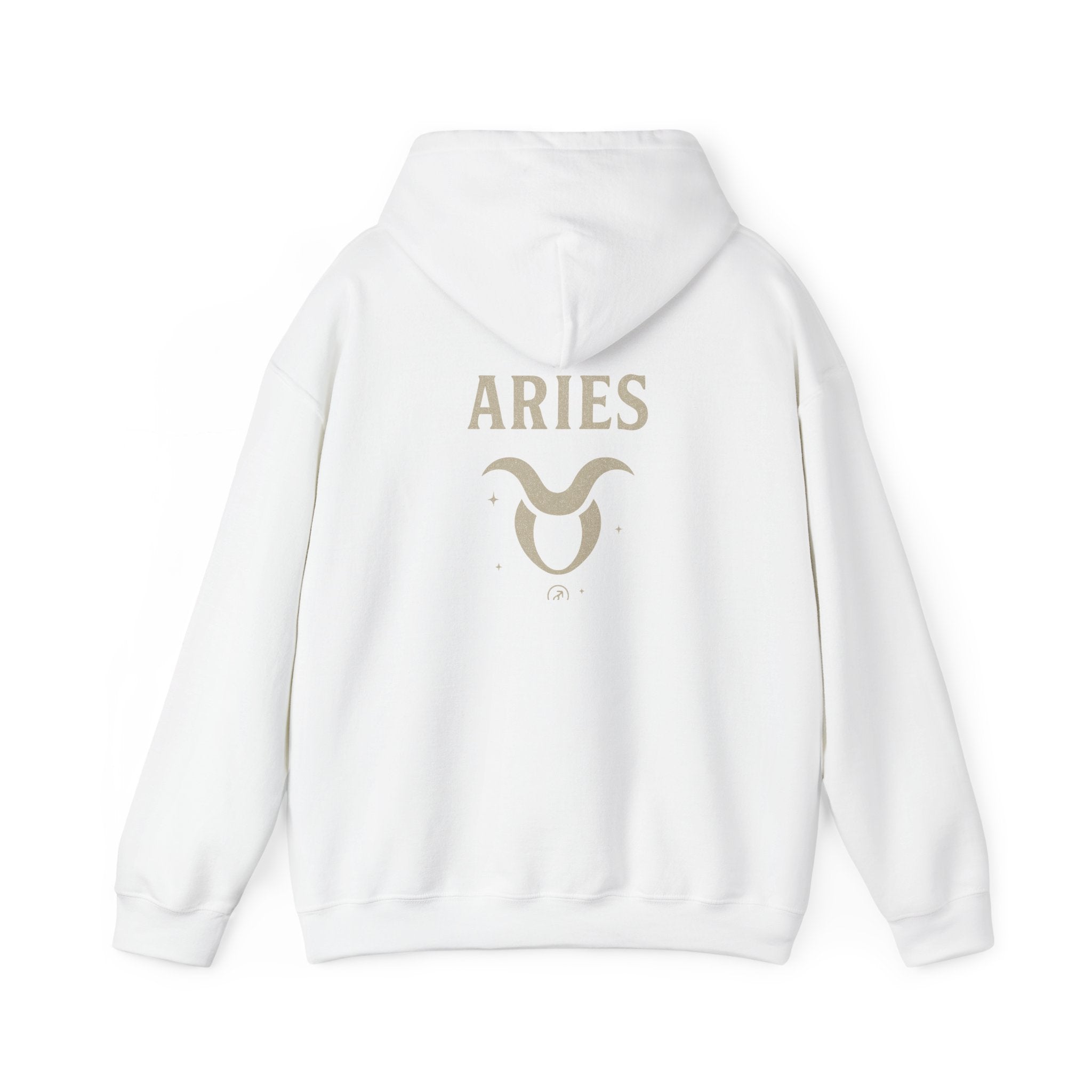 Aries Zodiac Hoodie - Unisex Heavy Blend Sweatshirt, Astrology Gift, Bold Statement Apparel, Cozy Everyday Wear, Perfect for Birthdays