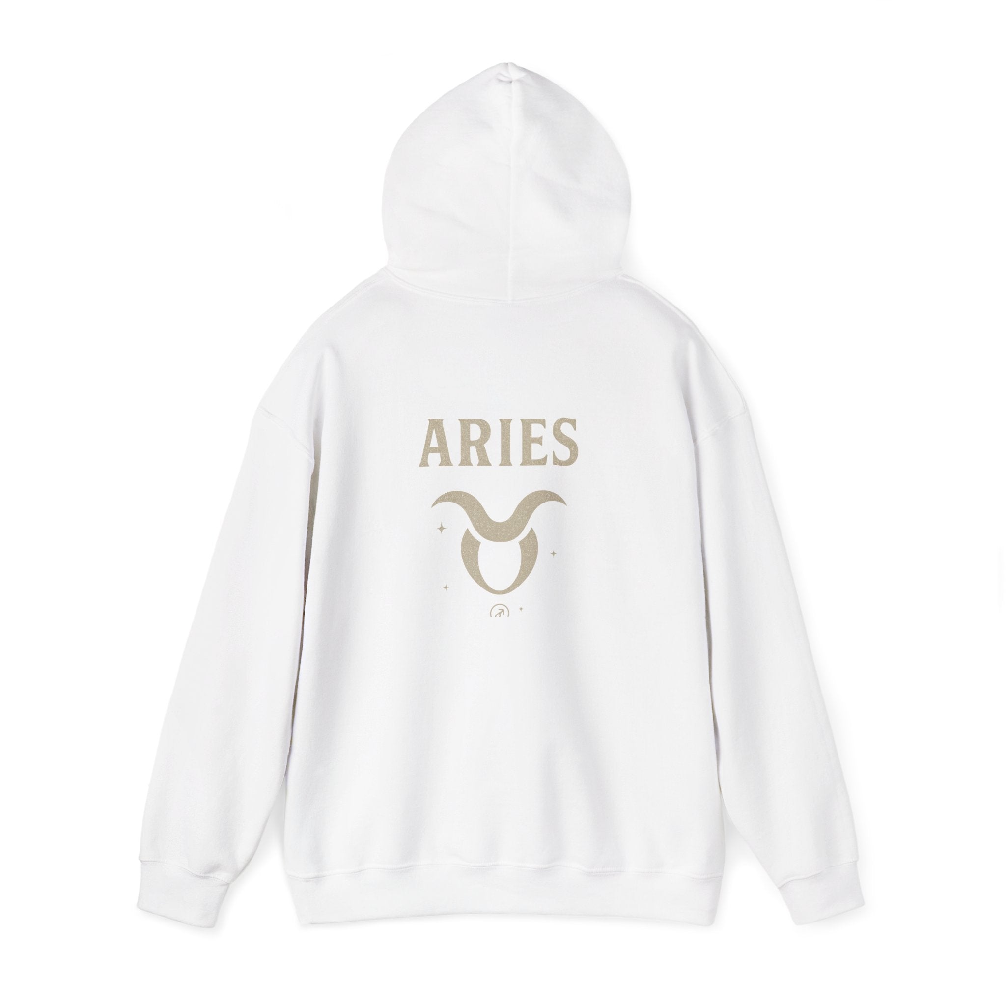 Aries Zodiac Hoodie - Unisex Heavy Blend Sweatshirt, Astrology Gift, Bold Statement Apparel, Cozy Everyday Wear, Perfect for Birthdays