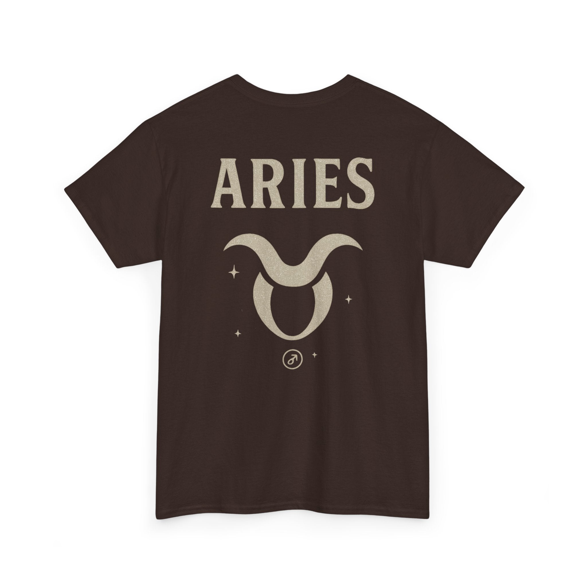 Astrology Aries Unisex Heavy Cotton Tee, Horoscope Shirt, Zodiac Gift, Birthday Apparel, Astrology Lovers Tee