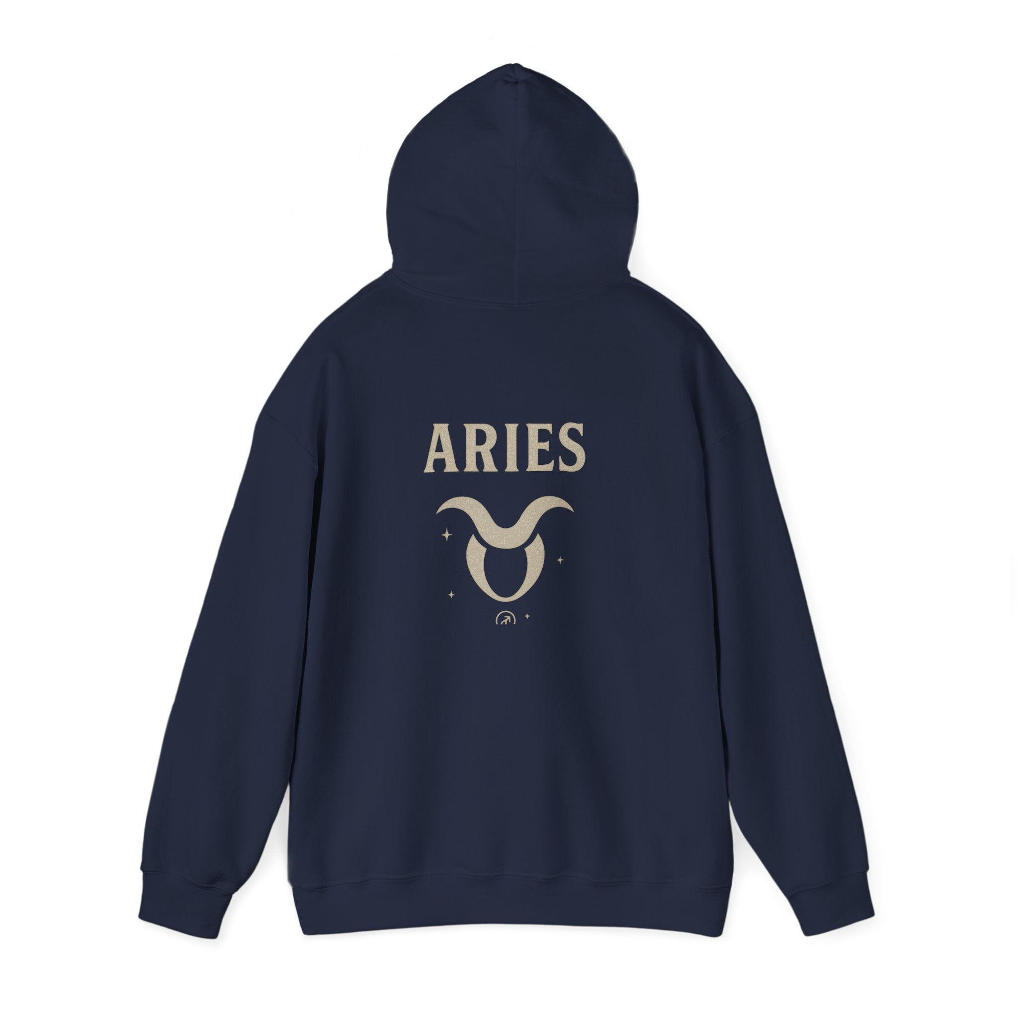 Aries Zodiac Hoodie - Unisex Heavy Blend Sweatshirt, Astrology Gift, Bold Statement Apparel, Cozy Everyday Wear, Perfect for Birthdays