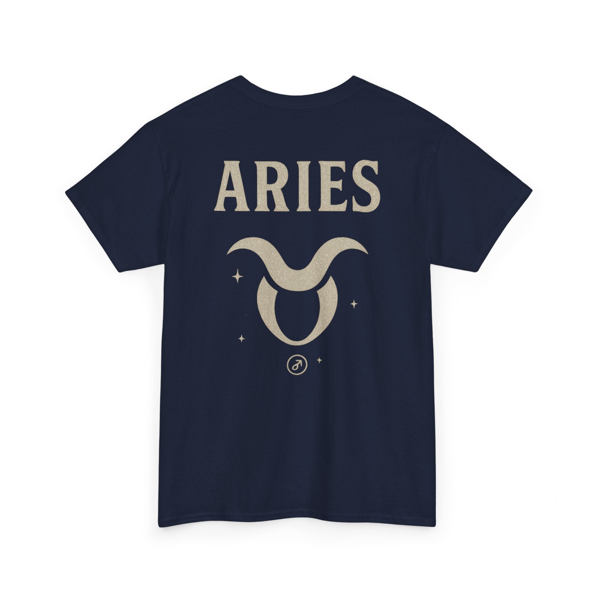 Astrology Aries Unisex Heavy Cotton Tee, Horoscope Shirt, Zodiac Gift, Birthday Apparel, Astrology Lovers Tee